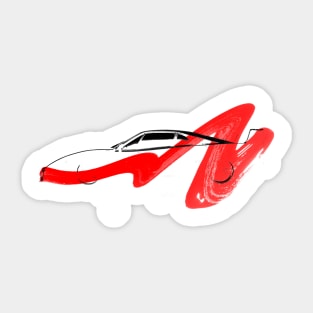 supercar Sticker